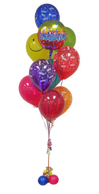  zmir ieki internetten iek siparii  Sevdiklerinize 17 adet uan balon demeti yollayin.