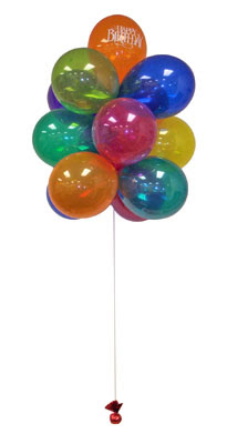  zmir ieki online iek gnderme sipari  Sevdiklerinize 17 adet uan balon demeti yollayin.
